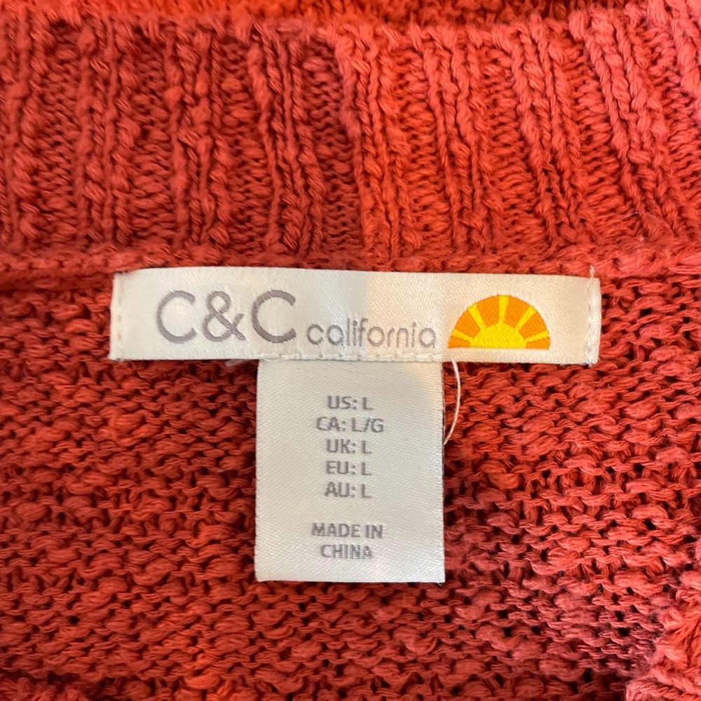 Rust orange sweater - Picture 2 of 3